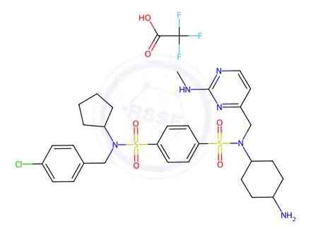 Chemical structure of Deltasonamide 2 TFA