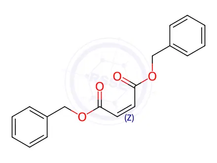 Chemical structure of Dibenzyl Maleate
