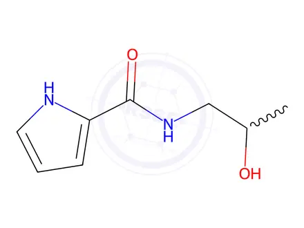 Chemical structure of N-(2-hydroxypropyl)-1H-pyrrole-2-carboxamide