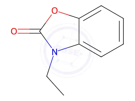 Chemical structure of 3-ethylbenzoxazol-2(3H)-one