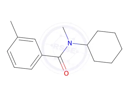 Chemical structure of N-Cyclohexyl-N,3-dimethylbenzamide