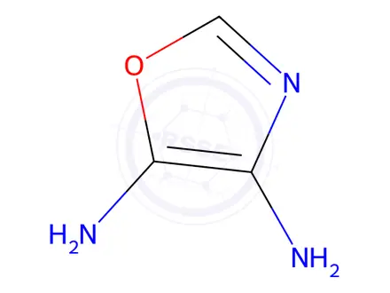 Chemical structure of Oxazole-4,5-diamine