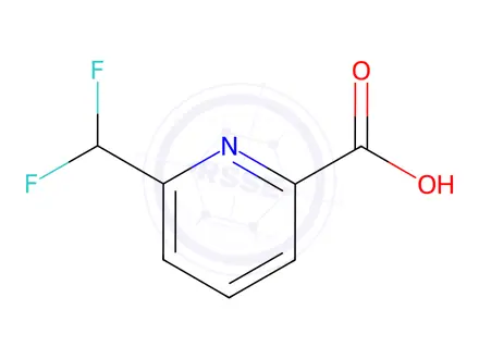 Chemical structure of 6-(Difluoromethyl)-2-pyridinecarboxylic Acid