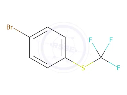 Chemical structure of (4-Bromophenyl)(trifluoromethyl)sulfane
