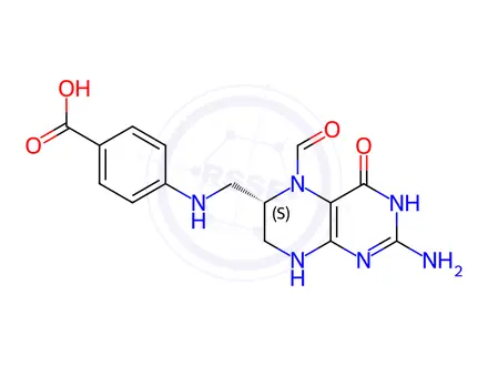 Chemical structure of Folic Acid Impurity 105