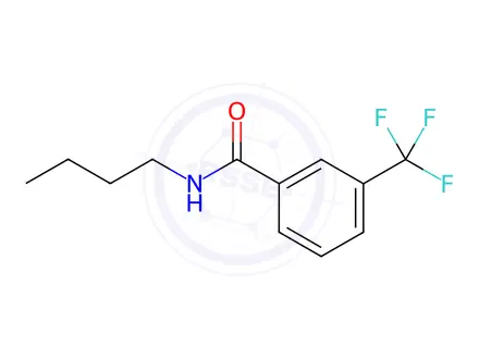 Chemical structure of N-Butyl-3-(trifluoromethyl)benzamide