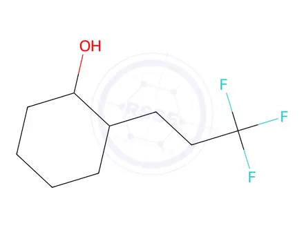 Chemical structure of 2-(3,3,3-Trifluoropropyl)cyclohexan-1-ol