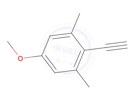 Chemical structure of 2-Ethynyl-5-methoxy-1,3-dimethylbenzene