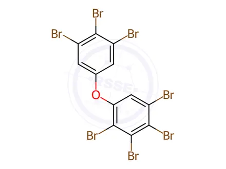 Chemical structure of 2,3,3',4,4',5,5'-Heptabromodiphenyl ether