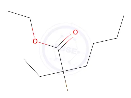 Chemical structure of Ethyl 2-bromo-2-ethylhexanoate