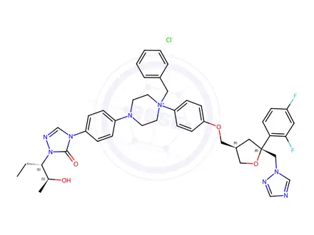 Chemical structure of Posaconazole Impurity 568