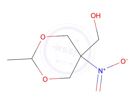Chemical structure of (2-Methyl-5-nitro-1,3-dioxan-5-yl)methanol