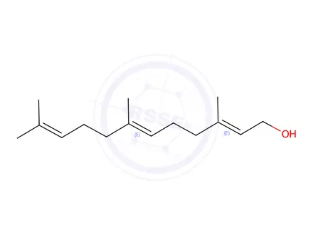 Chemical structure of Farnesol (mixture of isomers)
