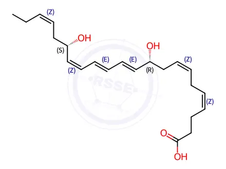 Chemical structure of Protectin D1