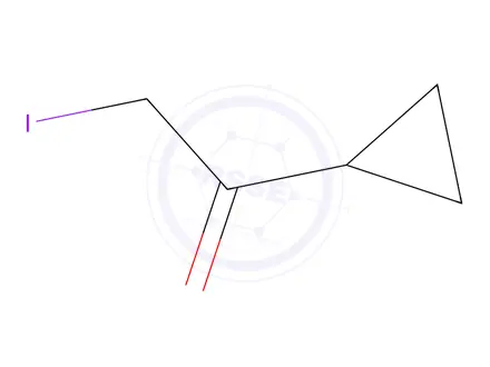 Chemical structure of Ethanone, 1-cyclopropyl-2-iodo-(9CI)