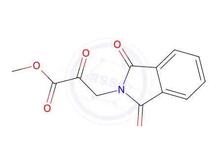 Chemical structure of Methyl 3-(1,3-Dioxo-2,3-dihydro-1H-isoindol-2-yl)-2-oxopropanoate