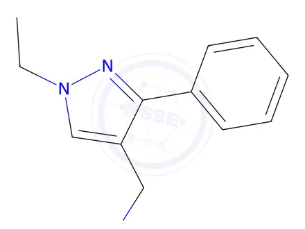 Chemical structure of (1-ethyl-3-phenyl-1h-pyrazol-4-yl)methanamine