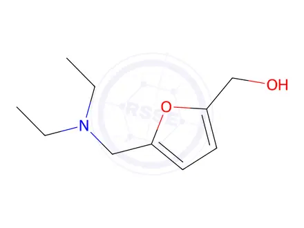 Chemical structure of (5-[(DIETHYLAMINO)METHYL]-2-FURYL)METHANOL
