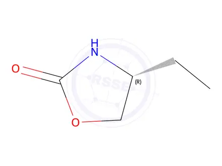 Chemical structure of (R)-4-Ethyloxazolidin-2-one
