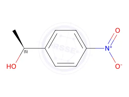 Chemical structure of (1S)-1-(4-nitrophenyl)ethan-1-ol