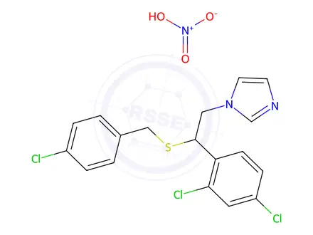 Chemical structure of Sulconazole nitrate