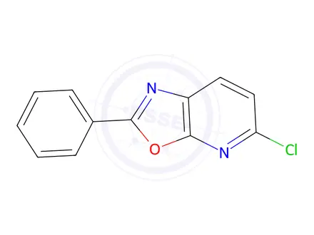 Chemical structure of 5-Chloro-2-phenyloxazolo[5,4-b]pyridine