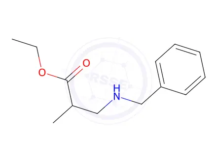 Chemical structure of tert-Butyl 3-(benzylamino)-2-methylpropanoate