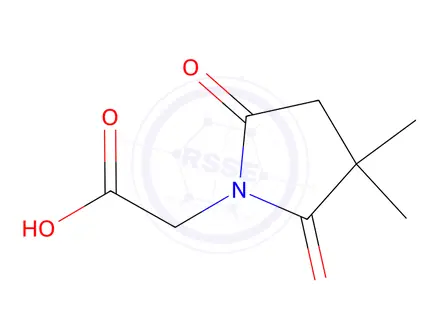 Chemical structure of 2-(3,3-dimethyl-2,5-dioxopyrrolidin-1-yl)acetic acid