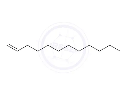 Chemical structure of 1-Dodecene