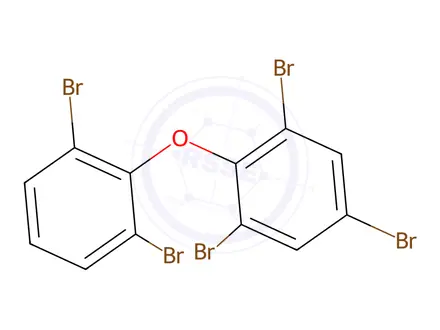 Chemical structure of 2,2',4,6,6'-Pentabromodiphenyl Ether