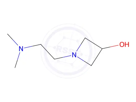 Chemical structure of 1-[2-(Dimethylamino)ethyl]azetidin-3-ol