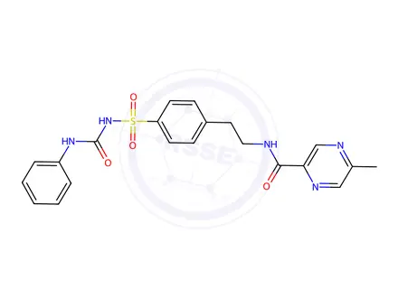 Chemical structure of Glipizide Impurity 25