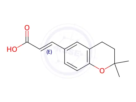 Chemical structure of Dupracine
