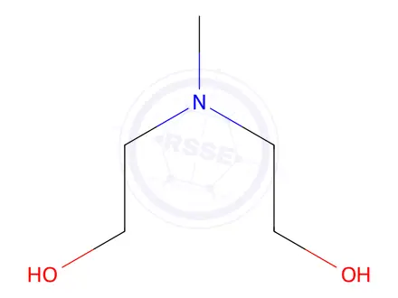 Chemical structure of Bis(hydroxyethyl)methylamine