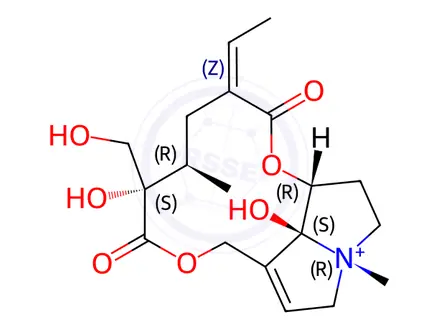 Chemical structure of Senkirkine Impurity 2