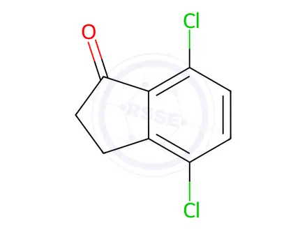 Chemical structure of 4,7-DICHLORO-1-INDANONE