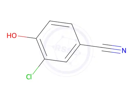 Chemical structure of 3-Chloro-4-hydroxybenzonitrile