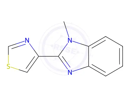 Chemical structure of N-METHYLTHIABENDAZOLE