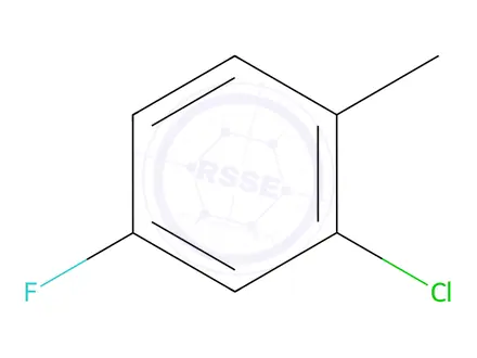Chemical structure of 2-Chloro-4-fluorotoluene