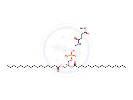 Chemical structure of 16:0 Succinyl PE