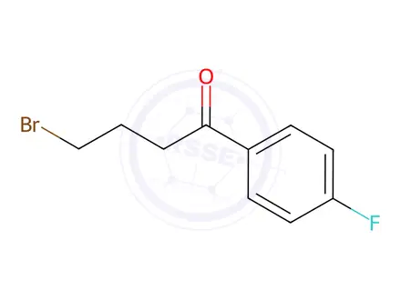 Chemical structure of 1-(4-fluorophenyl)-4-bromo-1-butanone
