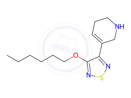 Chemical structure of Xanomeline Impurity 2 (N-Desmethyl Xanomeline)
