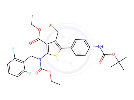 Chemical structure of Relugolix Impurity 310