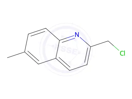 Chemical structure of 2-(CHLOROMETHYL)-6-METHYL QUINOLINE