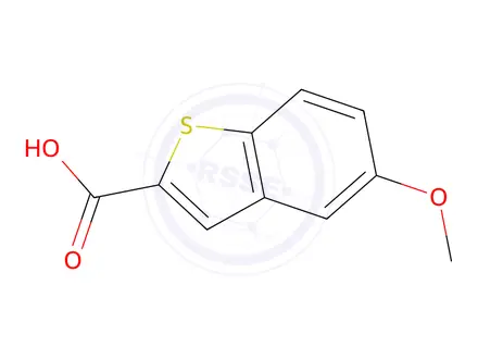 Chemical structure of 5-Methoxybenzo[b]thiophene-2-carboxylic Acid