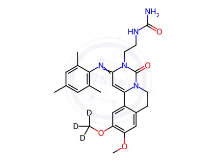 Chemical structure of Ensifentrine-10-Methoxy-d3
