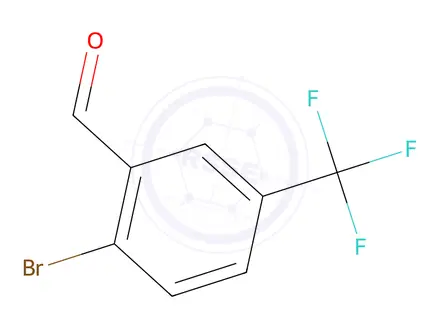 Chemical structure of 2-Bromo-5-(trifluoromethyl)benzaldehyde