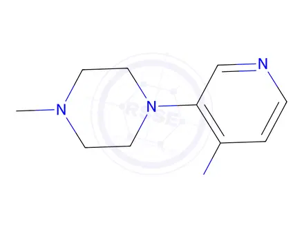 Chemical structure of 3-(4-methylpiperazin-1-yl)pyridin-4-amine