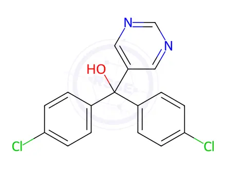 Chemical structure of Fenarimol Impurity 3