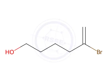 Chemical structure of 5-bromohex-5-en-1-ol